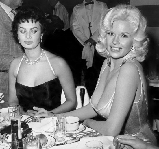 Sofia Loren és Jane Mansfield
